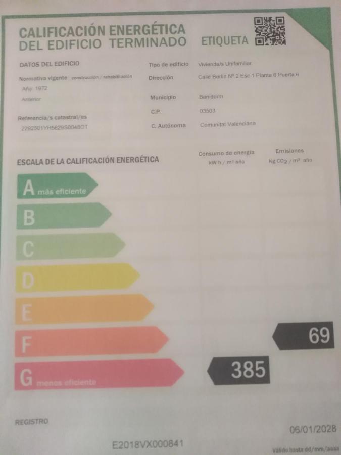 Coblanca V Apartment 貝尼多姆 外观 照片